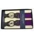 bretelles larges pour homme de couleur violette Thurston