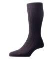 Chaussettes noires 85% cachemire Pantherella