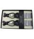 bretelles homme couleur argent clair Thurston