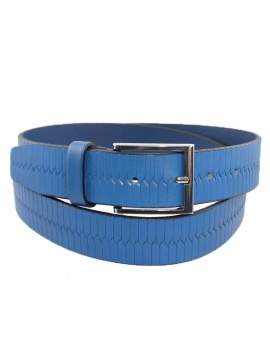 ceinture bleue GP MAX pour homme mode relief