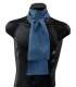 Echarpette bleue en soie Carven pour homme