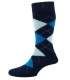 Chaussettes Pantherella beaulieu bleu 85% cachemire